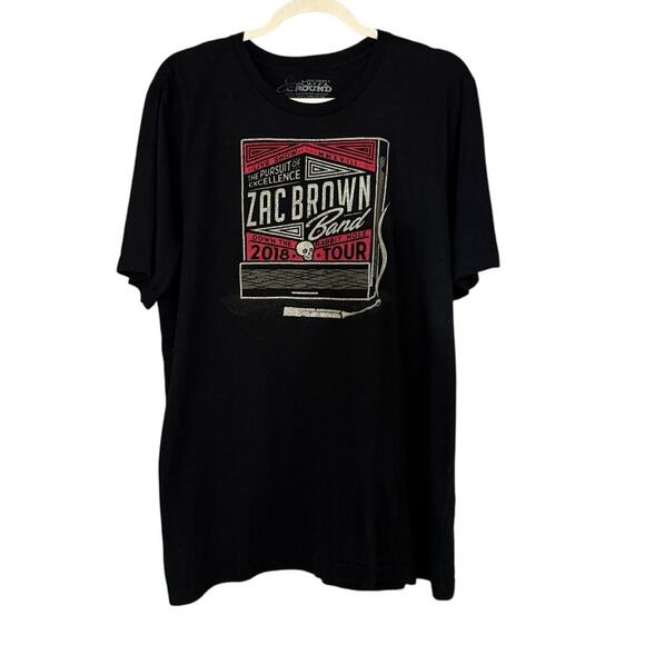 Zac Brown Band Southern Ground concert tee 2018 tour - Picture 1 of 9